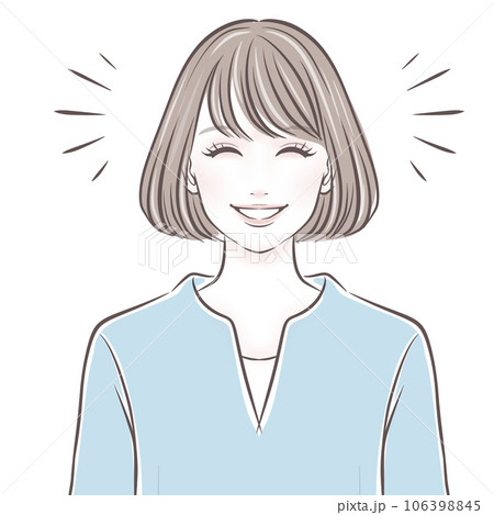女性のイラスト素材 106398845