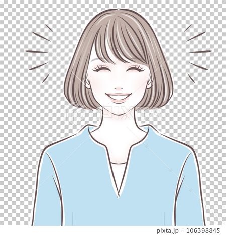 女性のイラスト素材 106398845