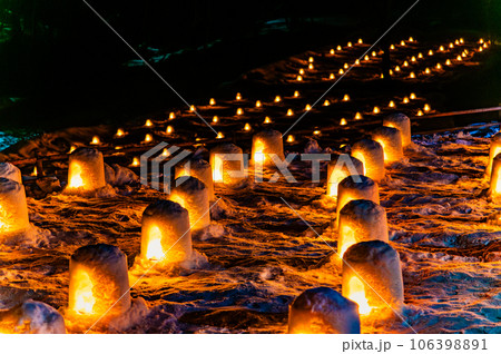 栃木 湯西川温泉のかまくら祭 106398891
