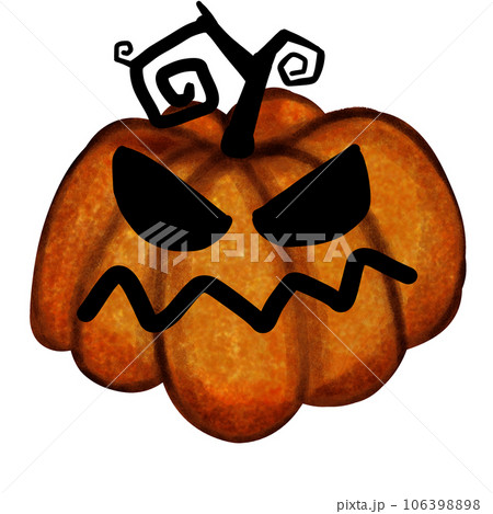 pumpkin halloweenのイラスト素材 [106398898] - PIXTA