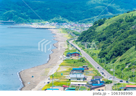 浜益区毘砂別海岸線　川下海浜公園　川下海浜浴場　はまますピリカビーチ 106398990