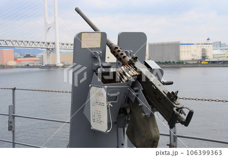 海上自衛隊の補給艦・AOE-423「ときわ」:自衛用火器(12.7mmM2) 海上自衛隊の補給艦・AOE-423「ときわ」:自衛用火器(12.7mmM2) 106399363