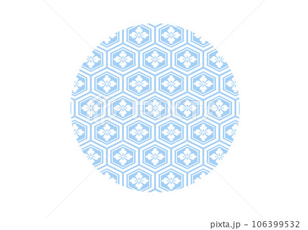 和柄の背景 106399532