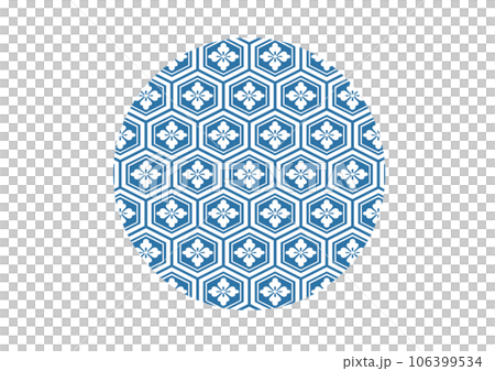 Japanese pattern background 106399534