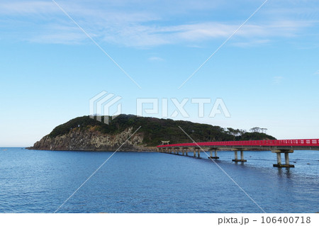 越前海岸　雄島と雄島橋 106400718