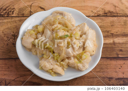 鶏むね肉のネギ塩チキン 鶏むね肉のネギ塩チキン 106403140