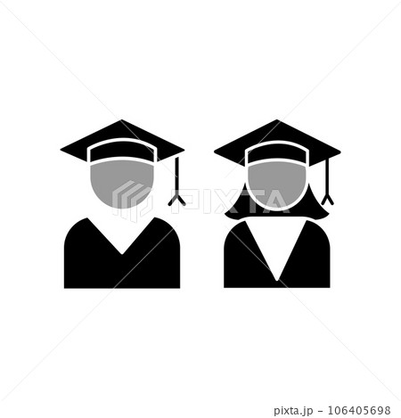 Illustration Vector graphic of Student iconのイラスト素材 [106405698] - PIXTA