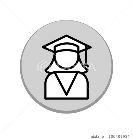Illustration Vector graphic of Student iconのイラスト素材 [106405954] - PIXTA