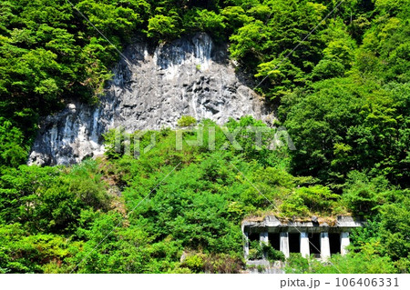 猿なぎ洞門(長野県松本市)【2023.8】 猿なぎ洞門(長野県松本市)【2023.8】 106406331