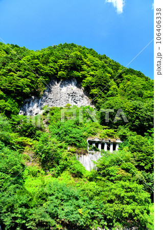 猿なぎ洞門(長野県松本市)【2023.8】 猿なぎ洞門(長野県松本市)【2023.8】 106406338