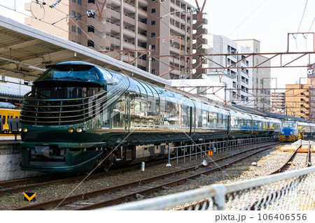 EOSR.広島尾道、瑞風、磨かれた車体。 106406556