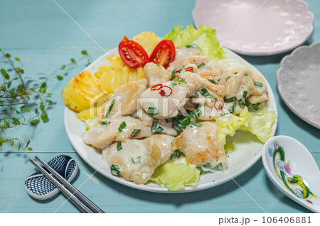 鶏ムネ肉の鶏マヨ 106406881