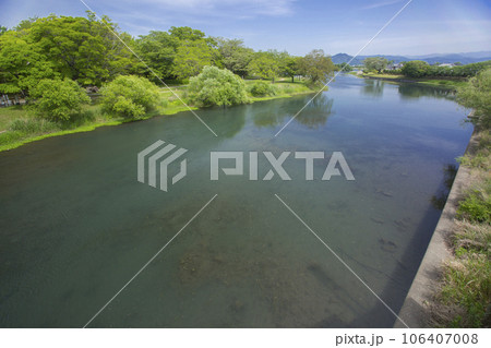 水前寺江津湖公園の下江津湖 水前寺江津湖公園の下江津湖 106407008
