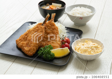 アジフライ ご飯 アジフライ ご飯 106408551