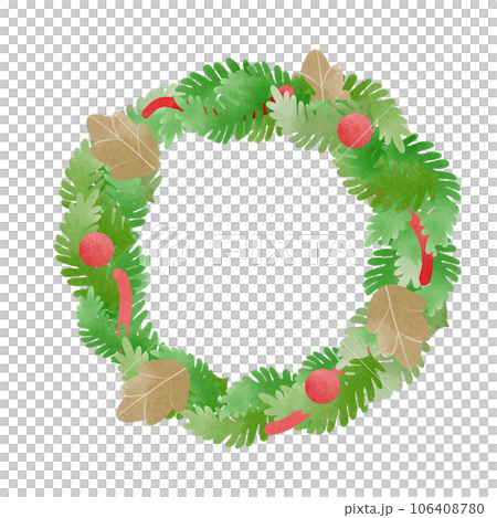 Christmas wreath 106408780