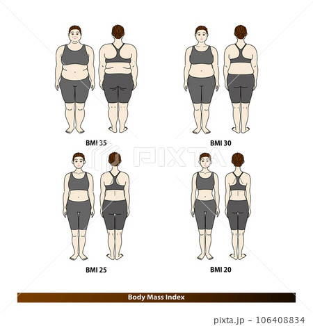 BMI ボディマスインデックス 中高年女性の体形変化 ダイエットの
