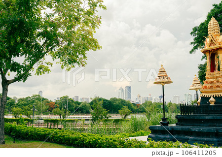 Benchakitti Forest Park in Bangkok, Thailand 106411205