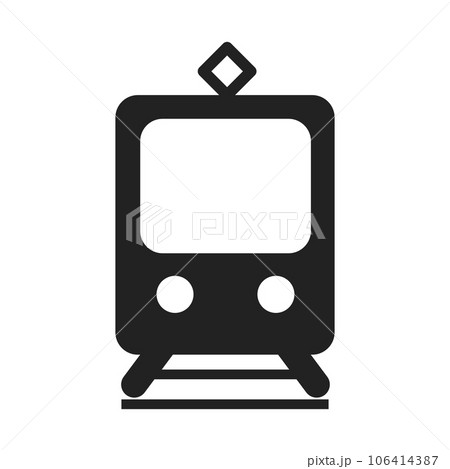 アイコン　電車 106414387