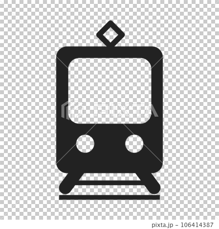 アイコン　電車 106414387