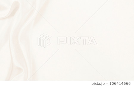 Smooth elegant golden silk or satin luxury cloth texture as wedding background. Luxurious Christmas background or New Year background design. In Sepia toned. Retro style 106414666