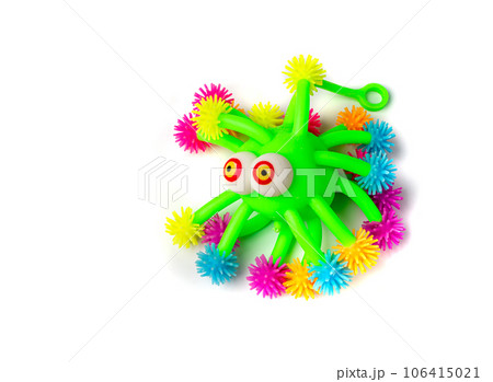 Bright Colored Toy, Colorful Squeeze Antistress Toys, Soft Squishy Spider on Elastic Band, Color Plastic Puffer Balls Bright Colored Toy, Colorful Squeeze Antistress Toys, Soft Squishy Spider on Elastic Band, Color Plastic Puffer Balls 106415021