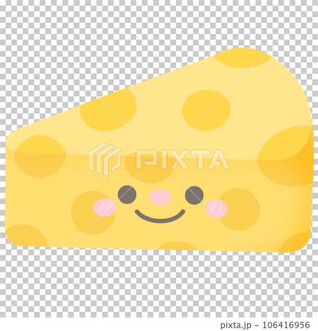 Cute cheese character 106416956