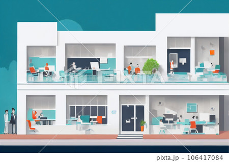 オフィスワーカーたちの日常　4 106417084