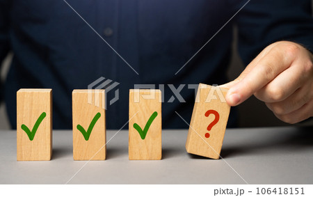 Complete the task in a new stage. Answer the question correctly. An additional check revealed a threat. Fix bugs and troubleshoot. Incompletion. Imperfections and mistakes detected. 106418151