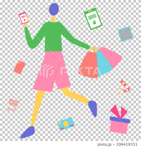 Men who enjoy shopping 106419331