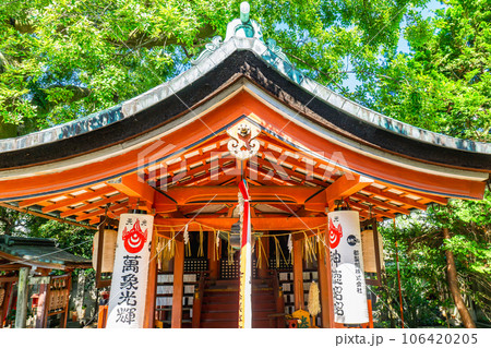 京都市中京区の武信稲荷神社 拝殿 京都市中京区の武信稲荷神社 拝殿 106420205