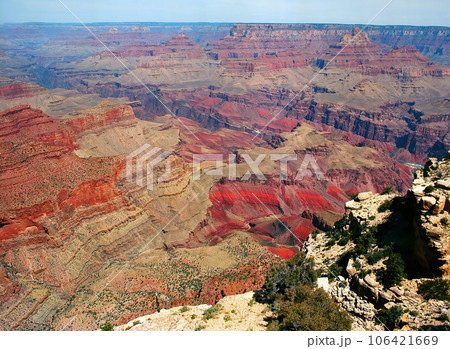 Blue Sky Day At The Grand Canyon Arizona on film Blue Sky Day At The Grand Canyon Arizona on film 106421669