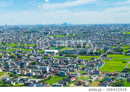138タワーパーク、ツインアーチ138からの眺め〈愛知県一宮市〉 138タワーパーク、ツインアーチ138からの眺め〈愛知県一宮市〉 106422438