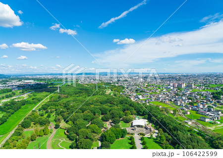 138タワーパーク、ツインアーチ138からの眺め〈愛知県一宮市〉 106422599
