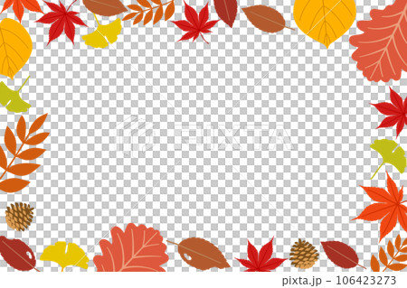 Autumn plant frame Autumn plant frame 106423273
