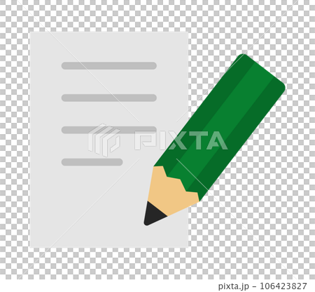 Paper and pencil 106423827