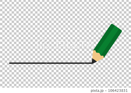 pencil and line pencil and line 106423831