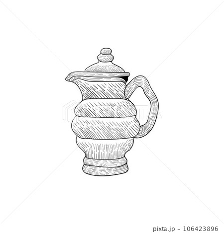 Jug Drink line art illustration design, Logo Vector Design. Abstract, designs concept, logos, logotype element for template. 106423896