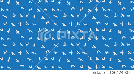 Flying birds seamless pattern Flying birds seamless pattern 106424085