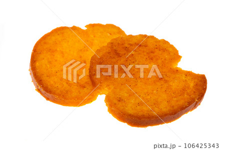 bread chips isolated bread chips isolated 106425343