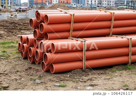 Pipes for heating water in the ground 106426117
