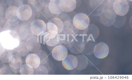 丸ボケ ファンタジー 背景素材 パープル系 丸ボケ ファンタジー 背景素材 パープル系 106429046