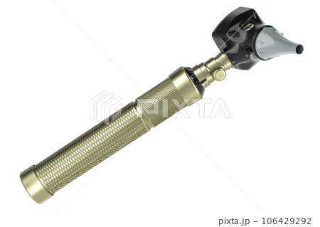 Otoscope, auriscope. 3D rendering 106429292
