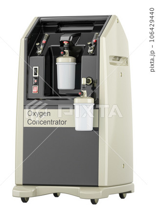 Medical Oxygen Concentrator, 3D rendering 106429440