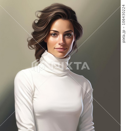 Potter of a beautiful young woman 106430224