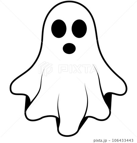 cute halloween ghosts illustration 106433443