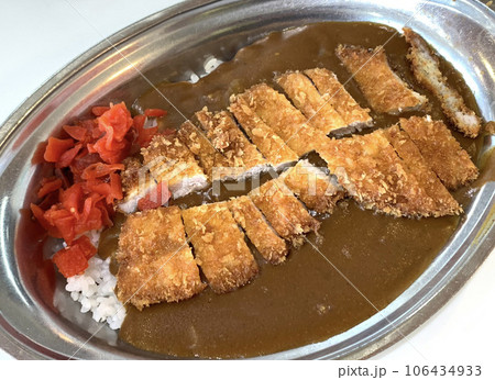 帯広名物インデアンカレー カツカレー カツ後のせ カツのせ 帯広名物インデアンカレー カツカレー カツ後のせ カツのせ 106434933