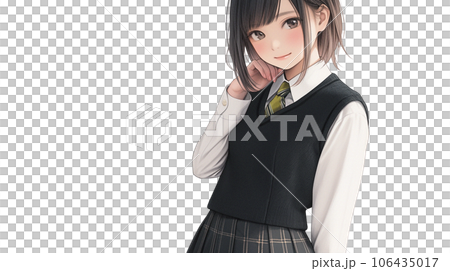 微笑的女學生（AI） 106435017