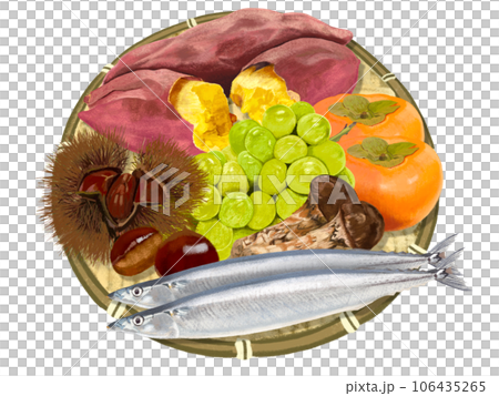 秋の味覚セット 106435265