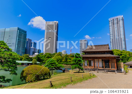 東京 中央区 浜離宮恩賜庭園 松の御茶屋 東京 中央区 浜離宮恩賜庭園 松の御茶屋 106435921