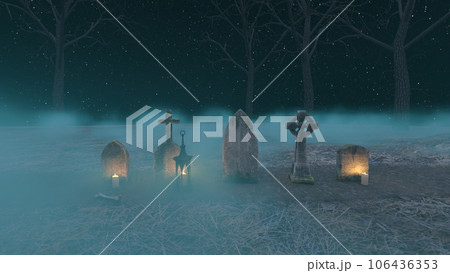 森の中の霊廟 106436353